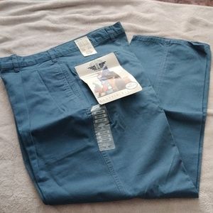 Donkers blue men's casual pants, classic fit